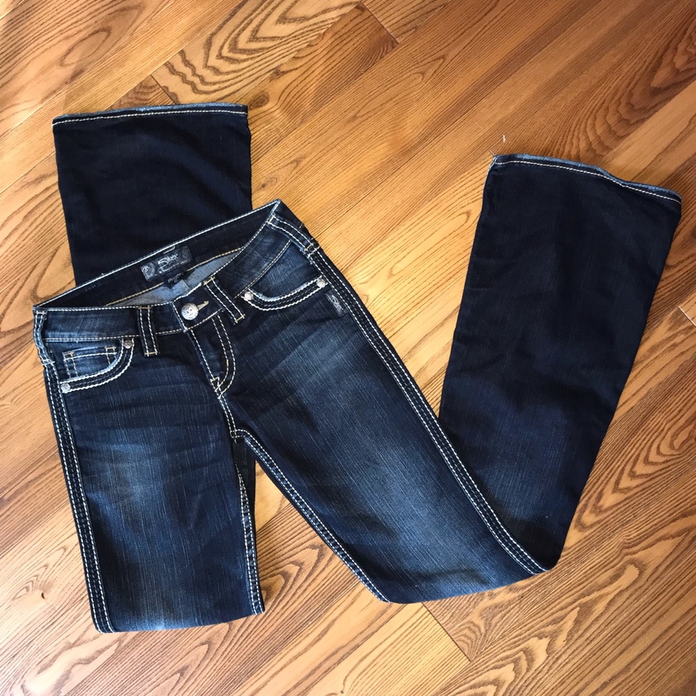 Silver jeans